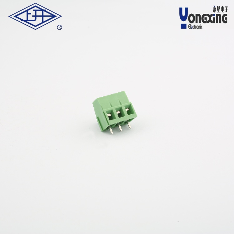 YB螺钉式PCB三针接线端子