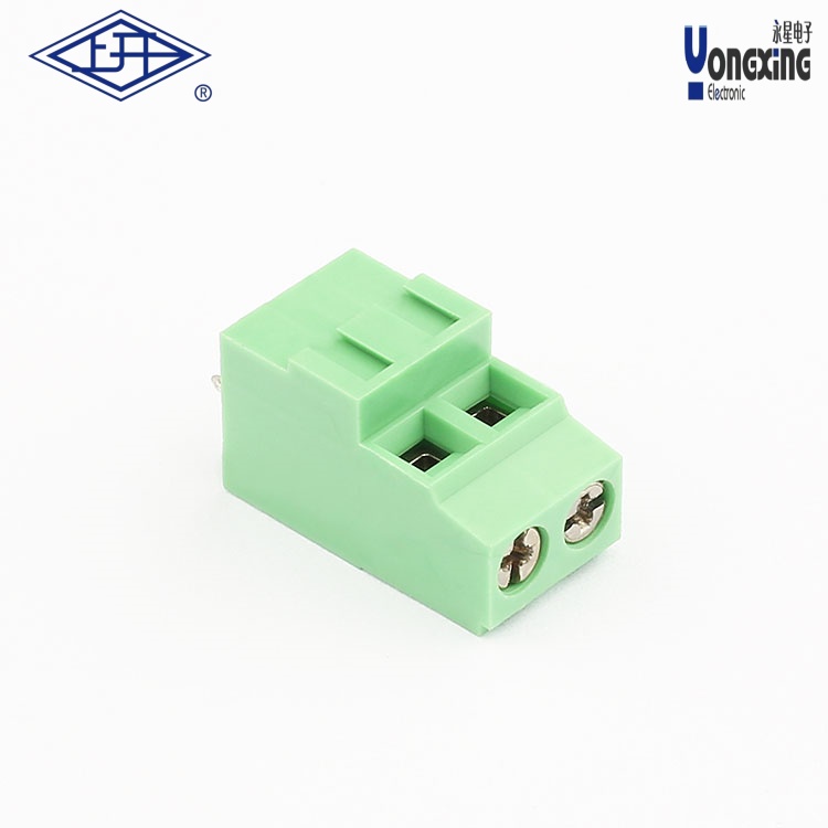 YB螺钉式PCB两层两针接线端子