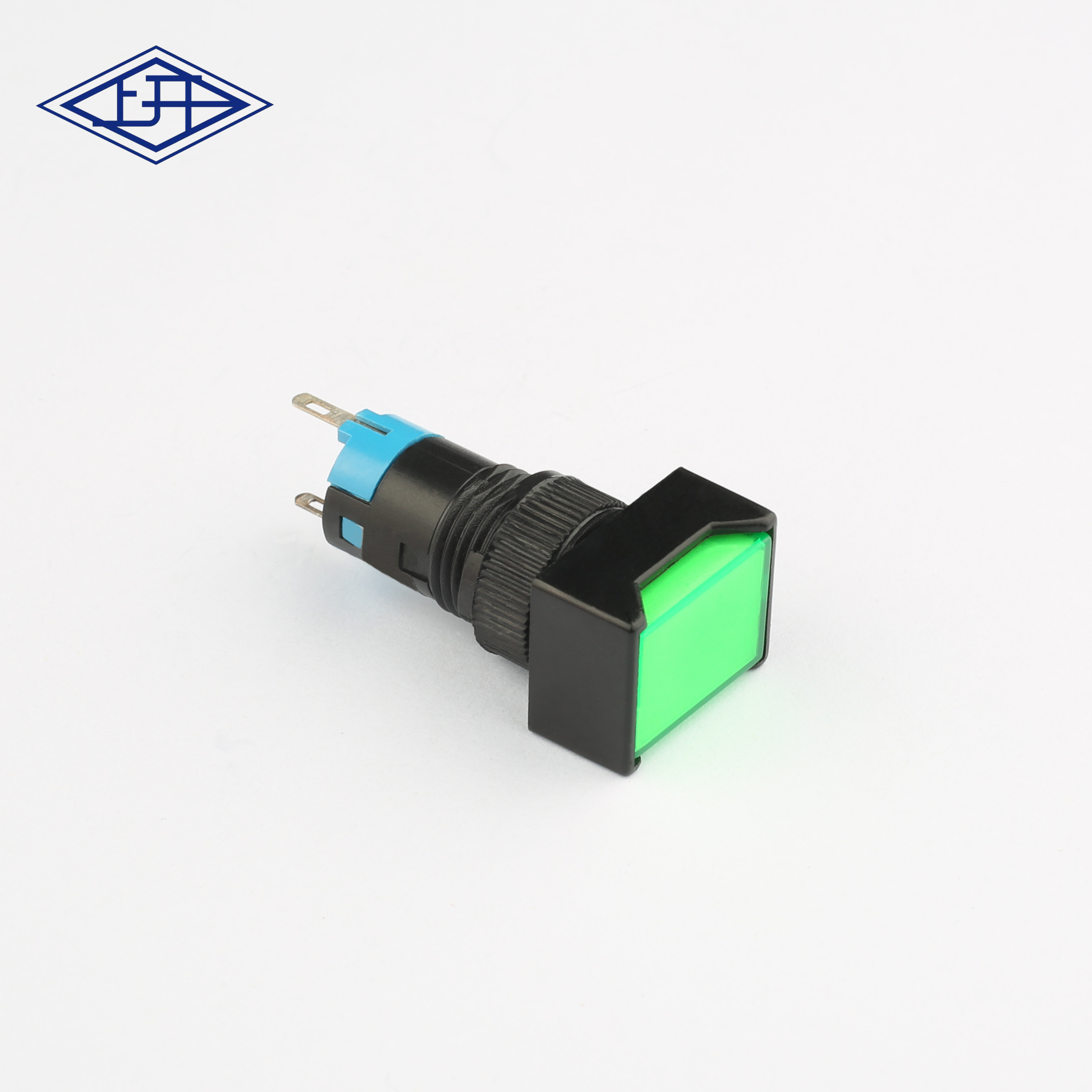 AD12双极长方形自锁按钮