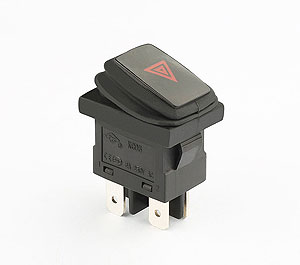KCD6 T55 waterproof 4 pins rocker switch